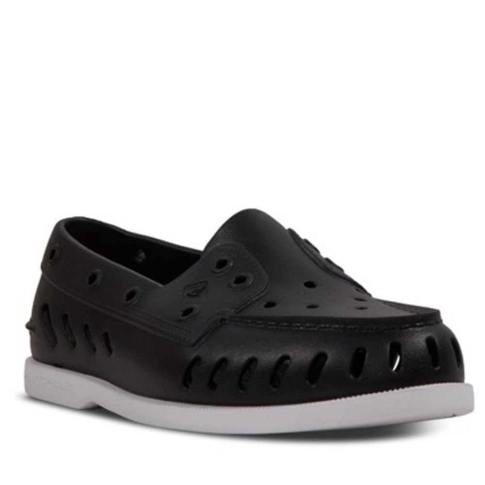 NEW SPERRY Top-Sider Black EVA Float Boat Shoes US 8/39